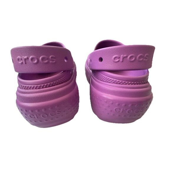 Crocs Stomp Clogs Women's Size 11 Lavender Platform Slip On Shoes NWOT - Picture 6 of 8